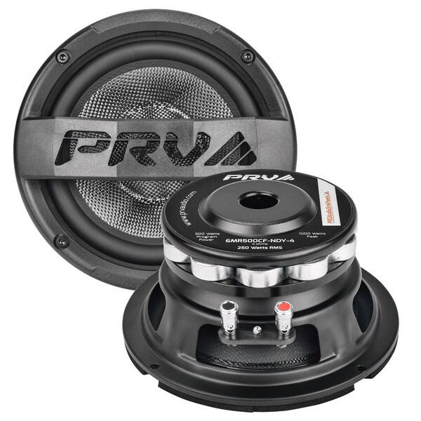 Main product image for PRV Audio 6MR500CF-NDY-4 6" Midrange Neodymium Speaker Pair 4 Ohm294-3139